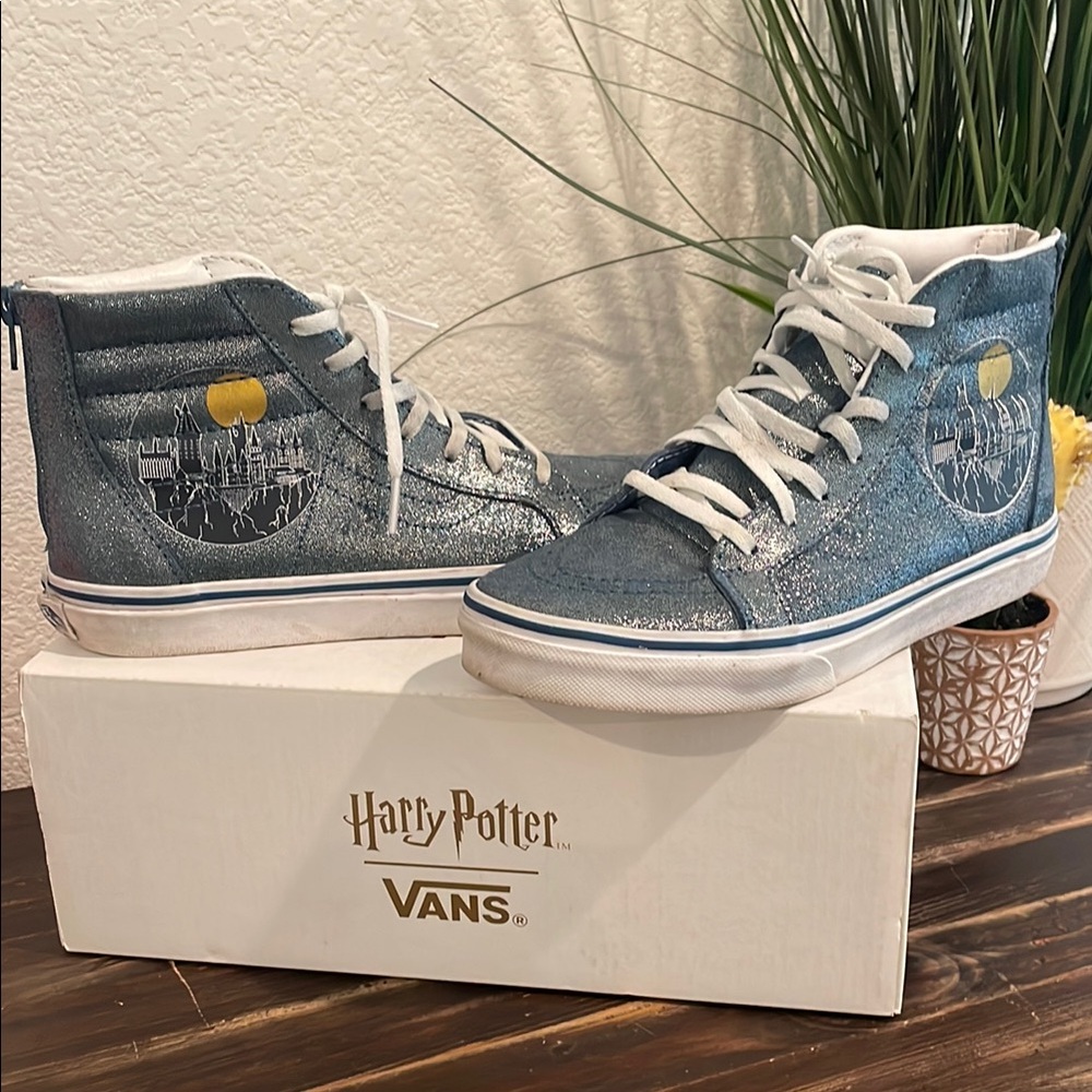 Vans Harry Potter sk8-high Hogwarts metallic